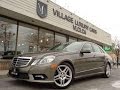 2011 Mercedes-Benz E350 in review - Village Luxury Cars Toronto