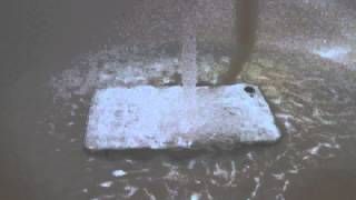 Washing an iphone