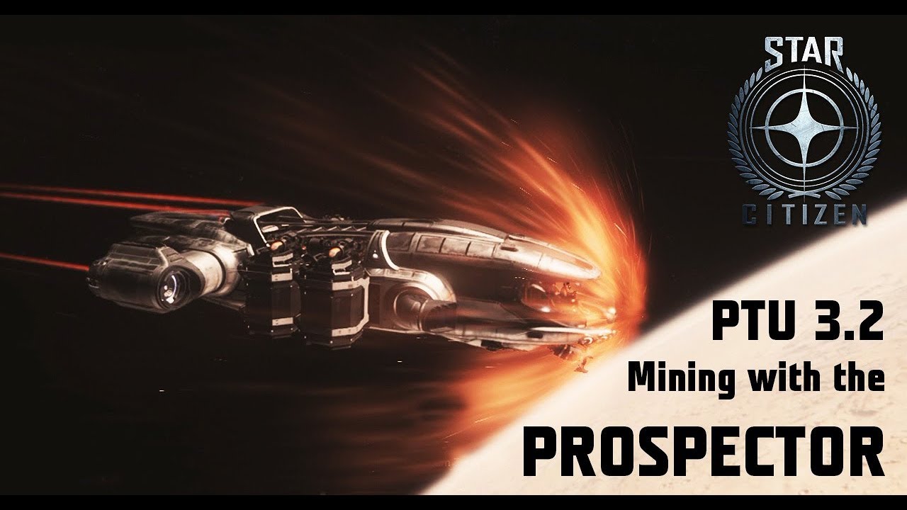 Star Citizen - PTU 3.2 | Mining Diamonds with the Prospector - YouTube