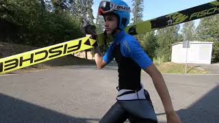 Full Ski jumping training in Estonia Otepää summer 2018 Guide
