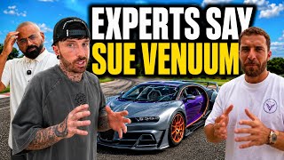 Experts backs Alex and matt armstrong to sue Venuum over Bugatti She-ron Kit Problems 