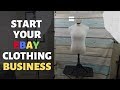 🔴 Taking An eBay Clothing Business From $0 To $1500 ( Best of Series )