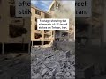 Footage showing the aftermath of US-Israeli strikes on Tehran, Iran. #news #iran