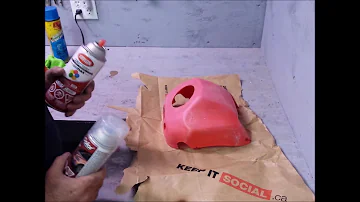 How to paint ATV plastics