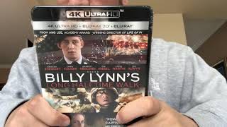 Billy Lynn’s Long Halftime Walk 4K Ultra HD Blu-Ray Unboxing