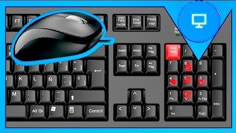 MOVER EL CURSOR DEL MOUSE CON EL TECLADO EN WINDOWS 10