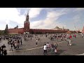 Москва, кремль, красная площадь, taimlapse.