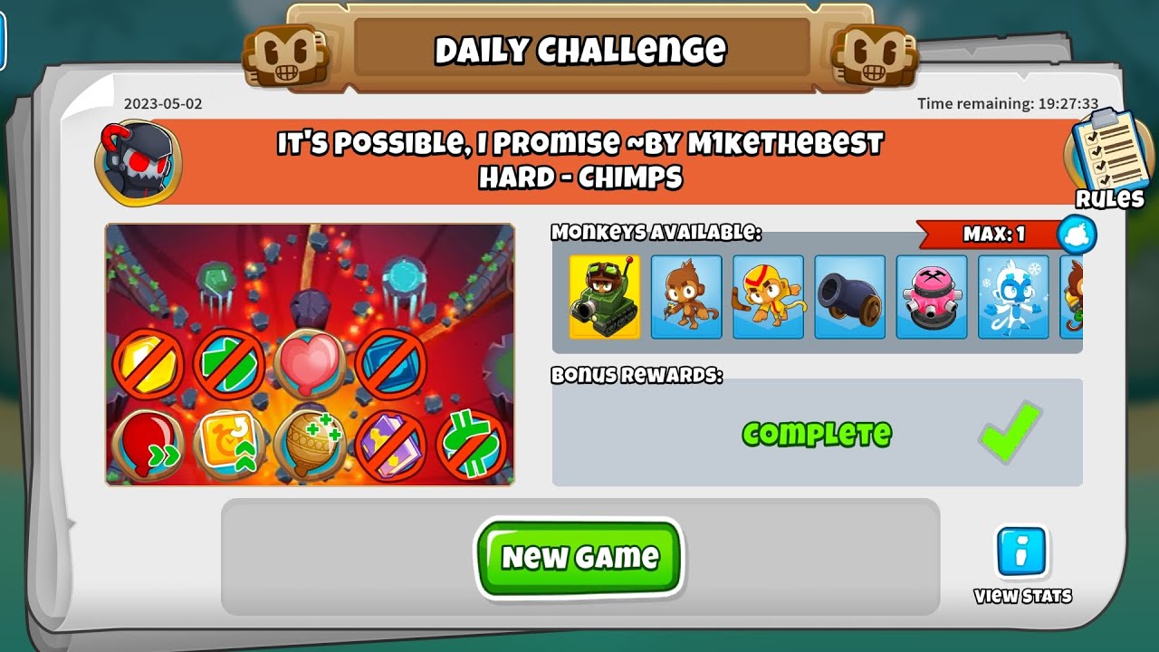 5/2 BTD6 Advanced Challenge - YouTube