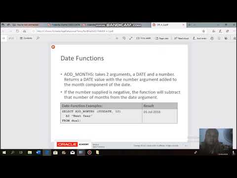Penggunaan (date function, date convert to char, nullif, dan decode pada Oracle)