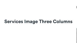 Services Image Three Columns — Gutenberg Block