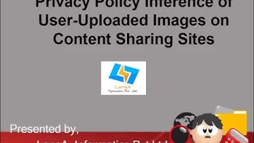 Privacy Policy Inference of User Uploaded Images on Content Sharing Sites