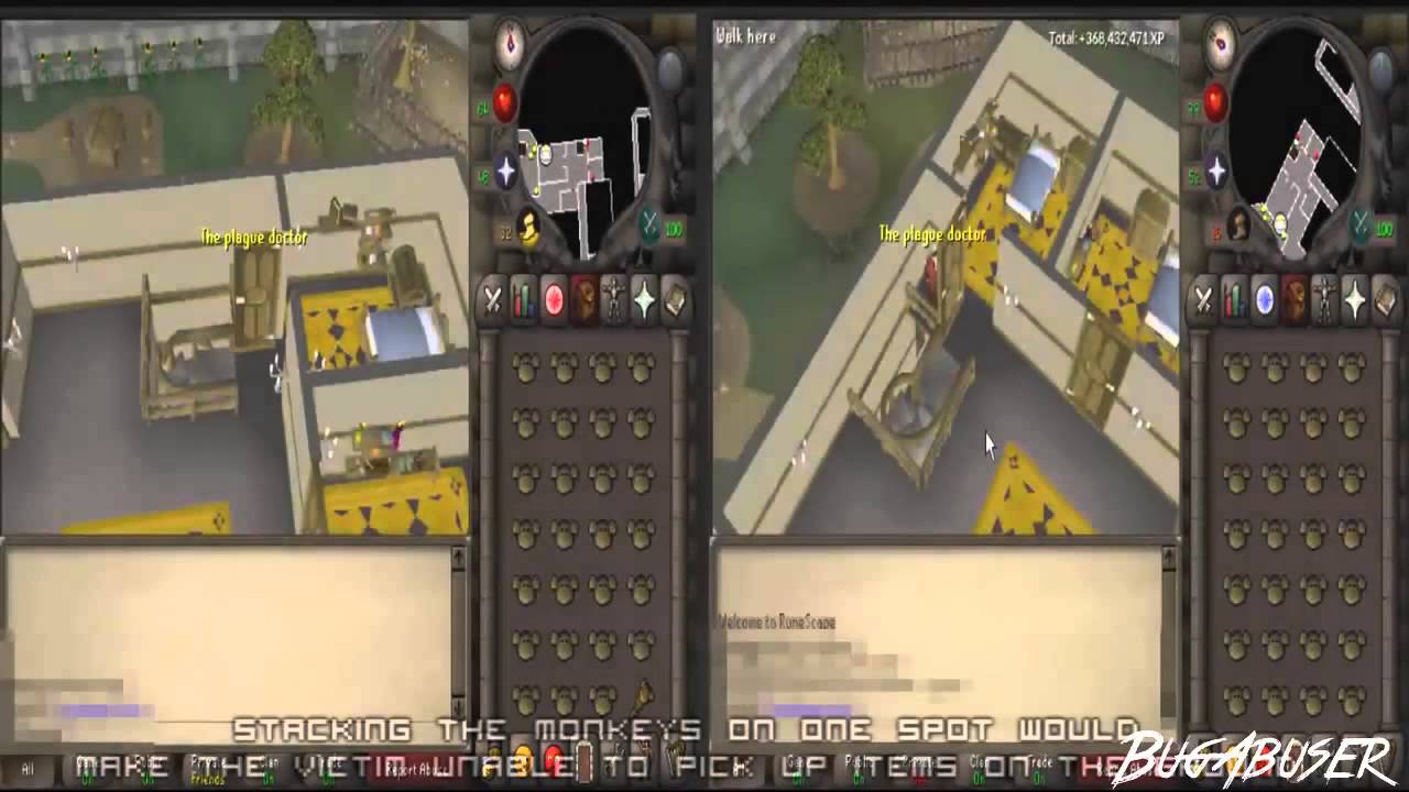 Runescape Bug Abuse | Monkey Dupe Lure Bug 
