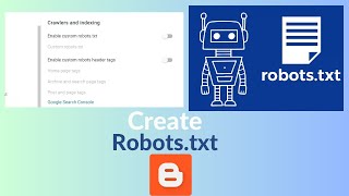 How to Create Custom robots.txt blogger 2024 | Create Sitemap for blogger 2024