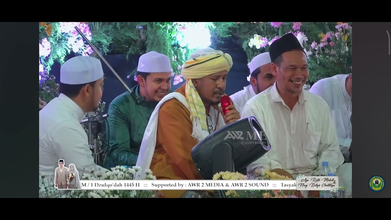 Walimatul 'Ursy Gus Rofik Mahdi dan Ning Bilqis Choliliya sarang Rembang.