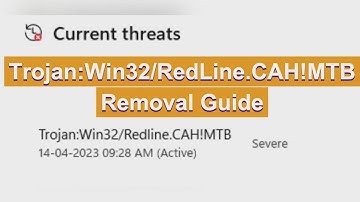Remove Trojan:Win32/RedLine.CAH!MTB Completely