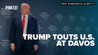 Trump makes further remarks at World Economic Forum in Davos, Switzerland