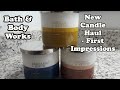 Bath & Body Works - New Candles Haul  - First Impressions