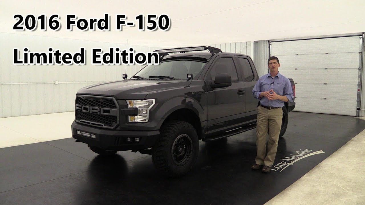 2016 Ford F150 Limited Edition Off Road Truck 18001C - YouTube