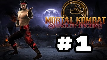 Mortal Kombat Shaolin Monks Walkthrough Part 1 [PS2]