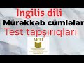 ARTİ Mürəkkəb cümlələr #clauses  #sertifikasiya #miq #2024