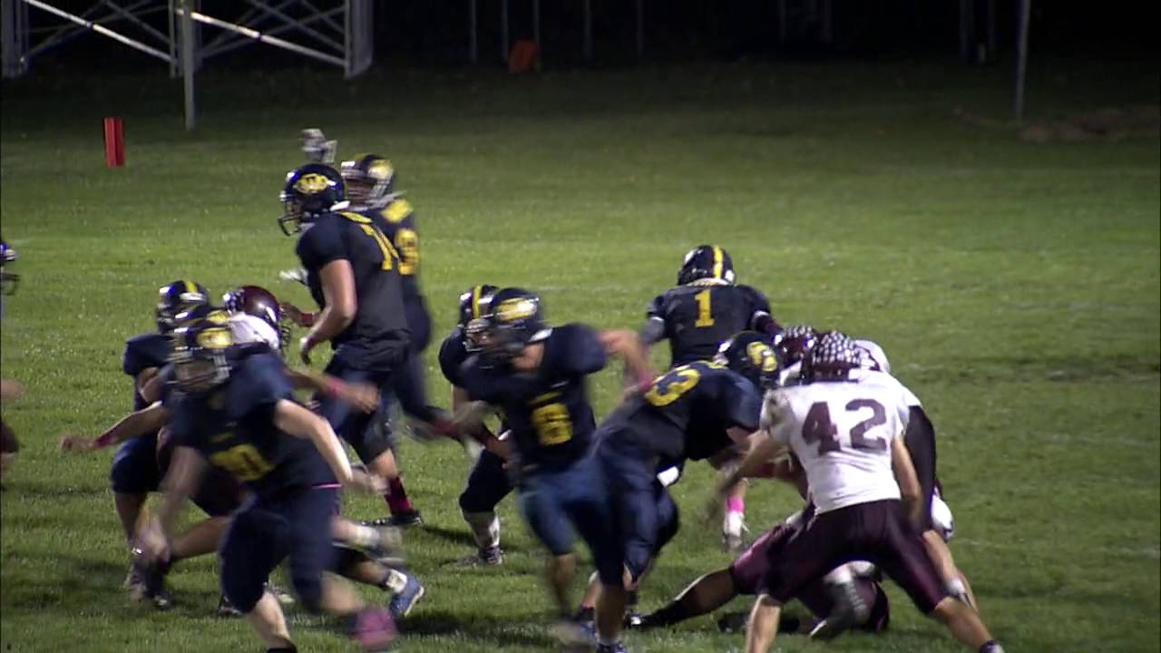 Morenci vs. Whiteford High School Football 1072016 YouTube