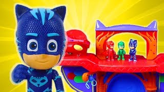 PJ Masks Toys Videos - PJ Masks Slime Trouble! Catboy, Owlette and Gekko Toys | PJ Masks Official