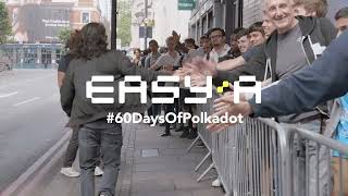 Celebrity EasyA Finale #60DaysOfPolkadot Hackathon: London | $23,000 | 36 hours | 250+ hackers! 🚀 Wealth