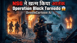 Operation Black Tornado: Kaise 26/11 Aftackko NSG ne Khatm kiya😱/3D Clip animation #cartoon #nsg#ai
