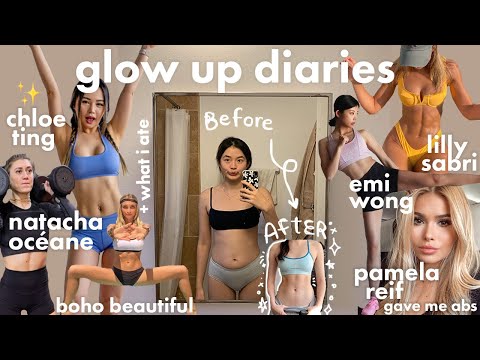 7 DAY TRANSFORMATION beginner tries the MOST POPULAR fitness YouTubers + what i ate (vegan) EP01