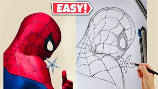 Spider-Man: Brand New Day Drawing | Tom Holland spiderman drawing 