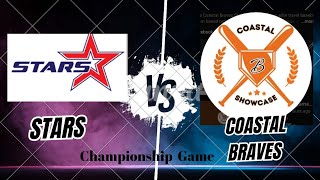 Coastal Braves Showcase vs Rise Baseball  USSSA VA State Championship Game