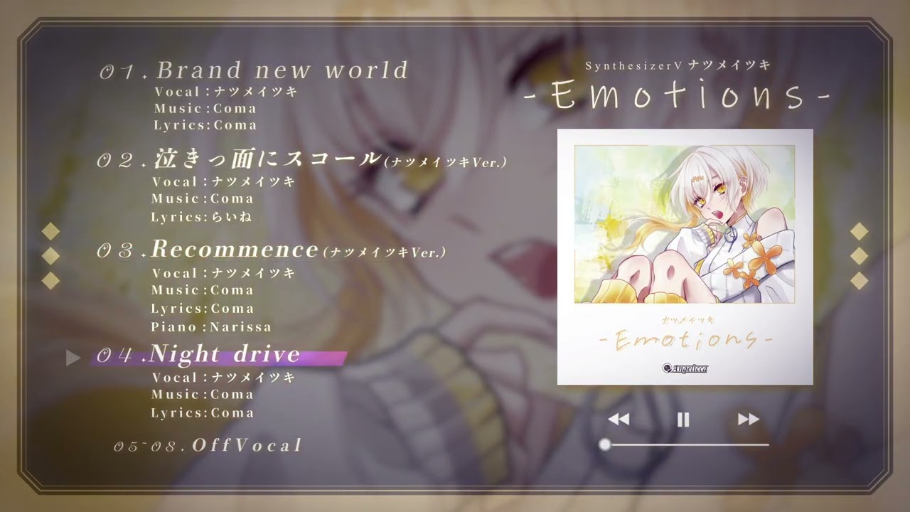 M3-2025春】Emotions XFD Movie【Synthesizer V2 AI ナツメイツキ