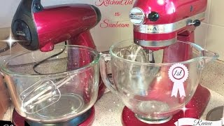 KitchenAid mixers get a lot of love around here (and rightfully so), but I  love my Sunbeam Mixmaster. It takes up a fraction of the counter space and  has been going strong