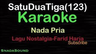 SATU DUA TIGA-Lagu Nostalgia-Farid harja|KARAOKE NADA PRIA ​⁠ -Male-Cowok-Laki-laki@ucokku