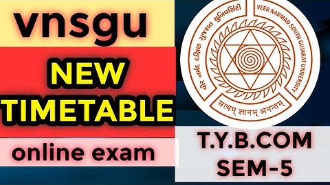 T.Y.B.COM /SEM-5 NEW TIME TABLE 2021||29/11/2021||@FriendtoFriendstudykomalgoswmi