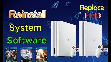 How to Re install PS4 System Software || How To Fix HDD 2025