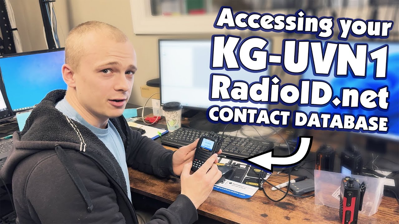 Accessing the contact database in the KGUVN1 YouTube Accessing the contact database in the KGUVN1 YouTube