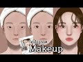 인스타그램 데일리 메이크업 애니메이션 / Instagram daily Makeup Animation.  ASMR