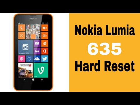 Nokia lumia 635 Hard Reset||How to hard reset nokia lumia 635