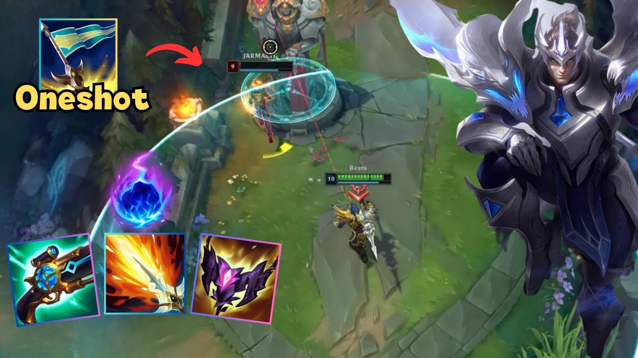 Juego Jarvan Mid pero voy FULL AP y mi E ONESHOTEA a los enemigos