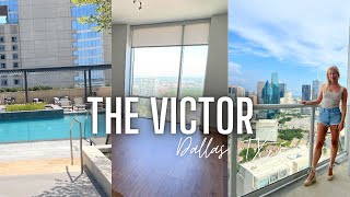 Full/detailed apartment tour of The Victor in Dallas, TX | Live here for 3k a month!