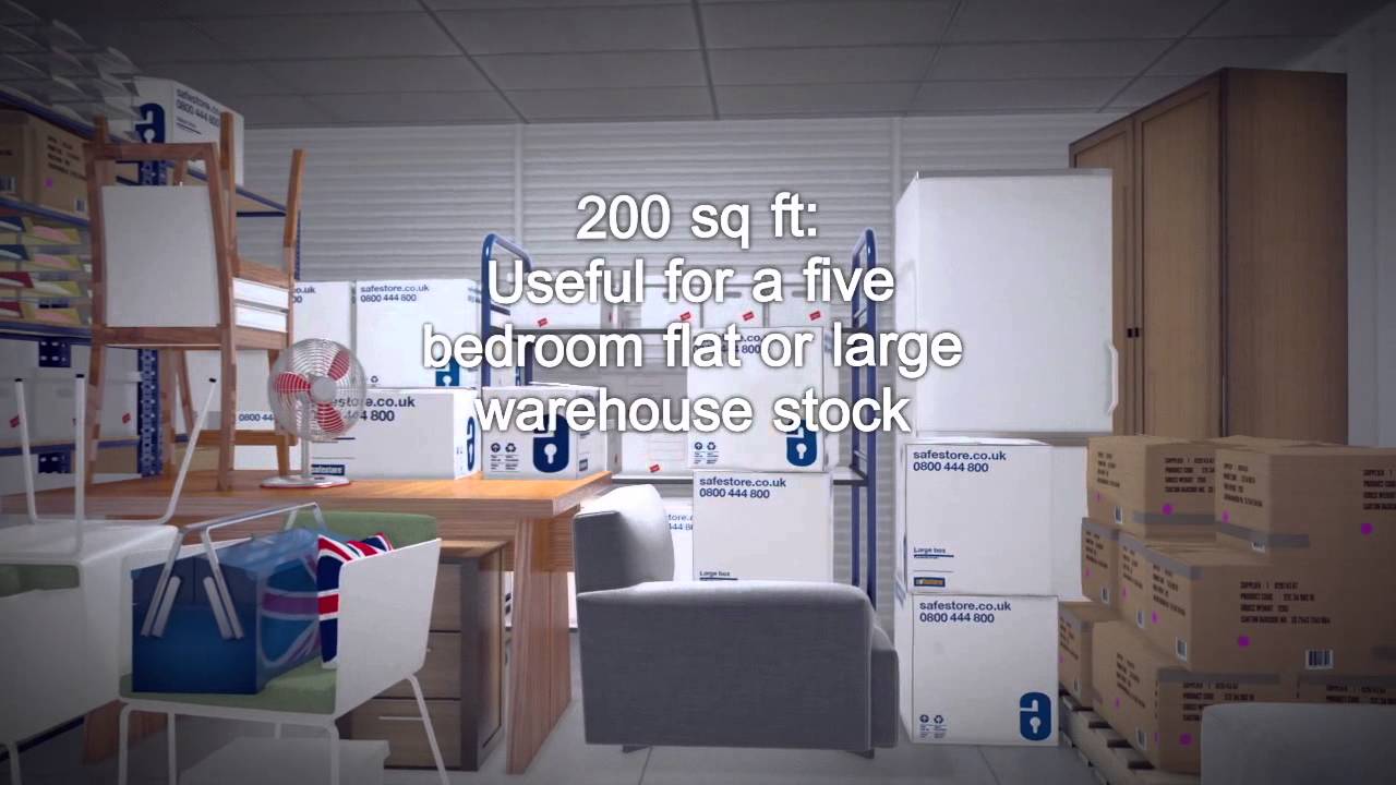 200 Sq Ft Storage Unit A Virtual Tour YouTube