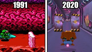 Evolution of Turbo Tunnels in Battletoads Games (1991 - 2020) screenshot 3