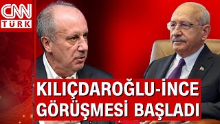 Son Dakika Kemal Kılıçdaroğlu, Muharrem İnce Görüşmesi Başladı