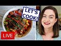 Make Dinner with Me! Rice Bowls + Dietitian Q&amp;A!