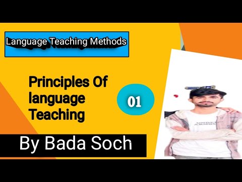 Principles of English Language Teaching English- Pedagogy Course ...