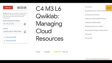 C4 M3 L6 Qwiklab: Managing Cloud Resources || #qwiklabs || #coursera