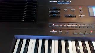 For Sale Roland E600 E-600 keyboard