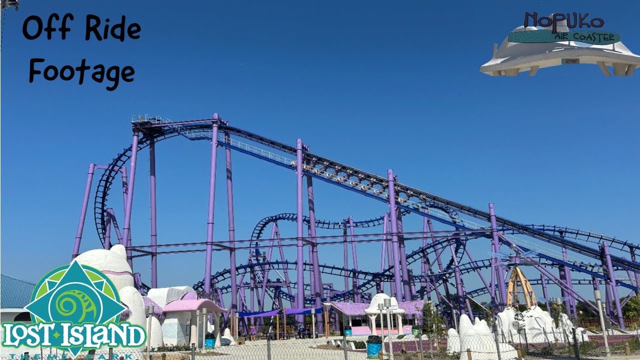 Nopuko Air Coaster @ Lost Island | Off Ride Footage | Non Copyright ...