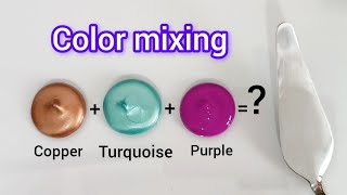 Guess the final colors 🎨 | Satisfying video| Art video| Color mixing video| Painting mixing video